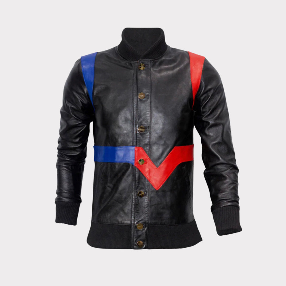 The Valley Bomber (Black/Red/Blue)