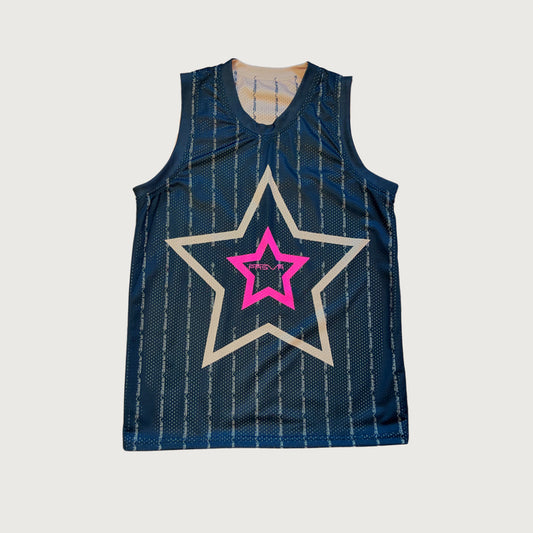 Big Star Game Jersey (Black To Beige)