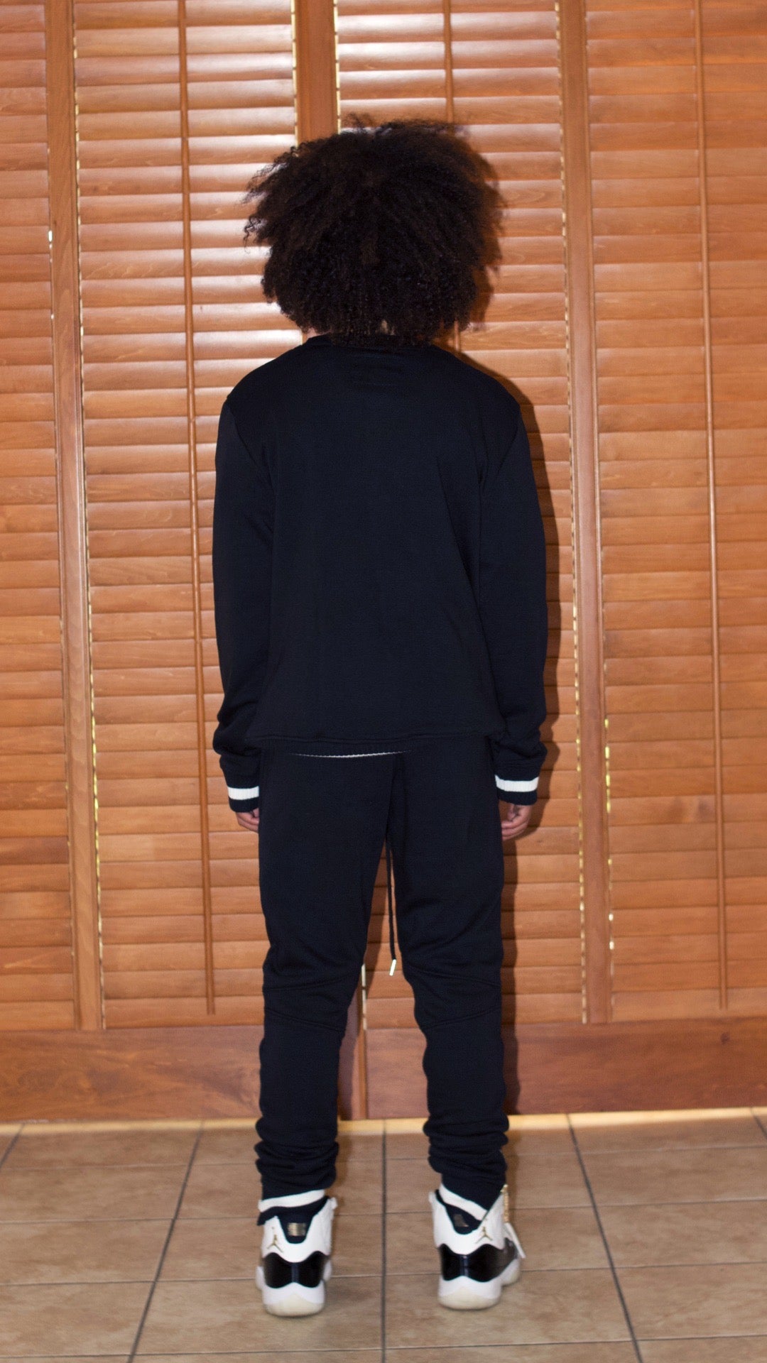 back view PRSVR Sweats