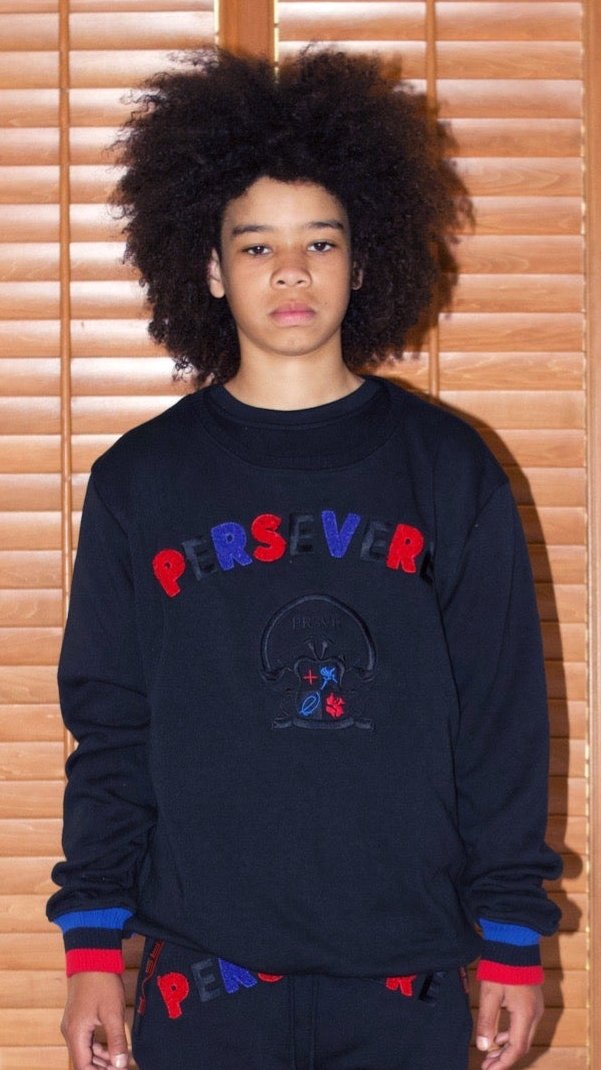 Persevere Crewneck and Sweats 