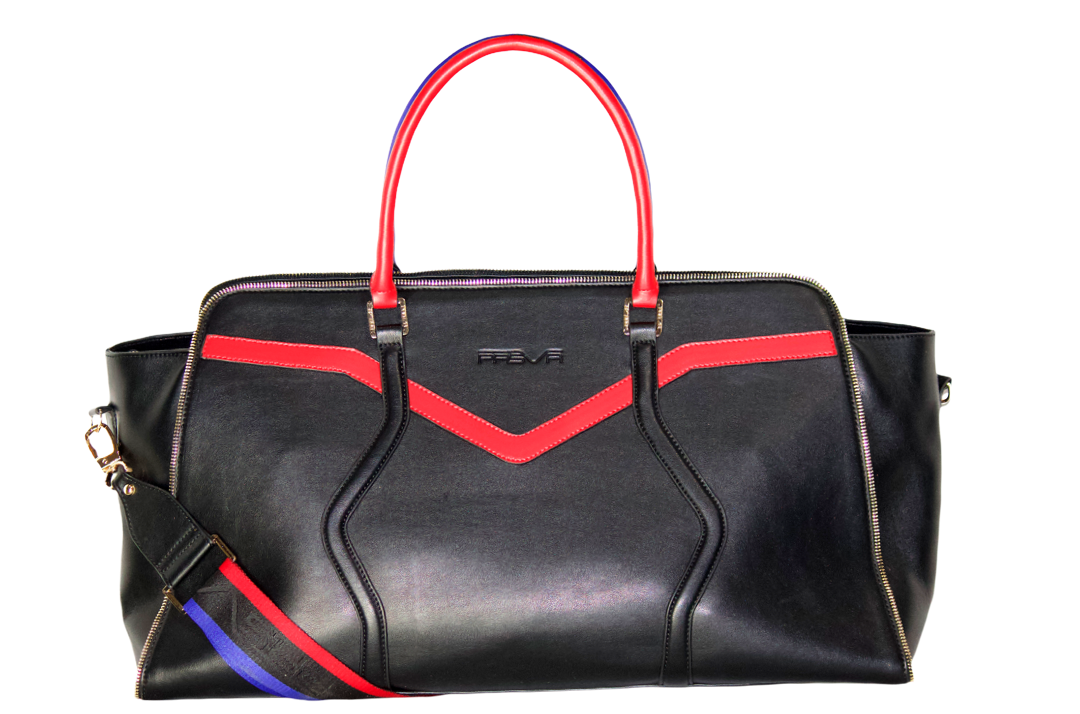 The Valley Duffle (Red/Black/Blue)